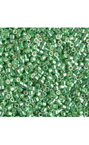 Miyuki delica beads 10/0 - Duracoat galvanized dark mint green DBM-1844